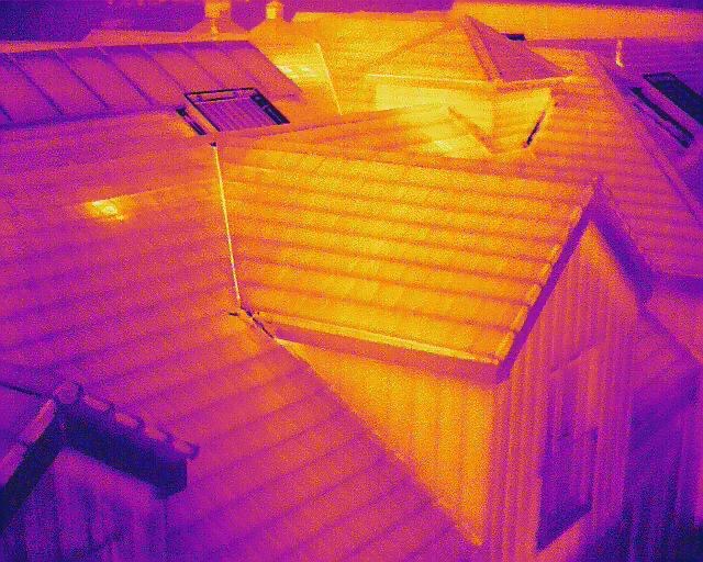 Thermal Imaging Roof Survey Image Wellingborough
